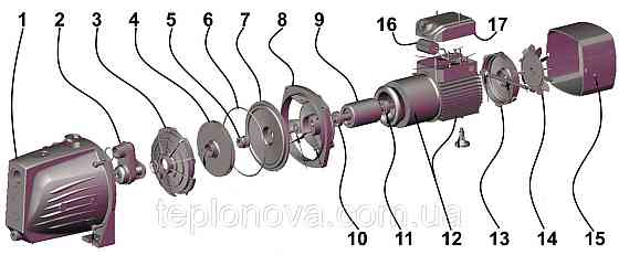 Насос відцентровий Optima JET100 PRIME 1,1 кВт Чернівці
