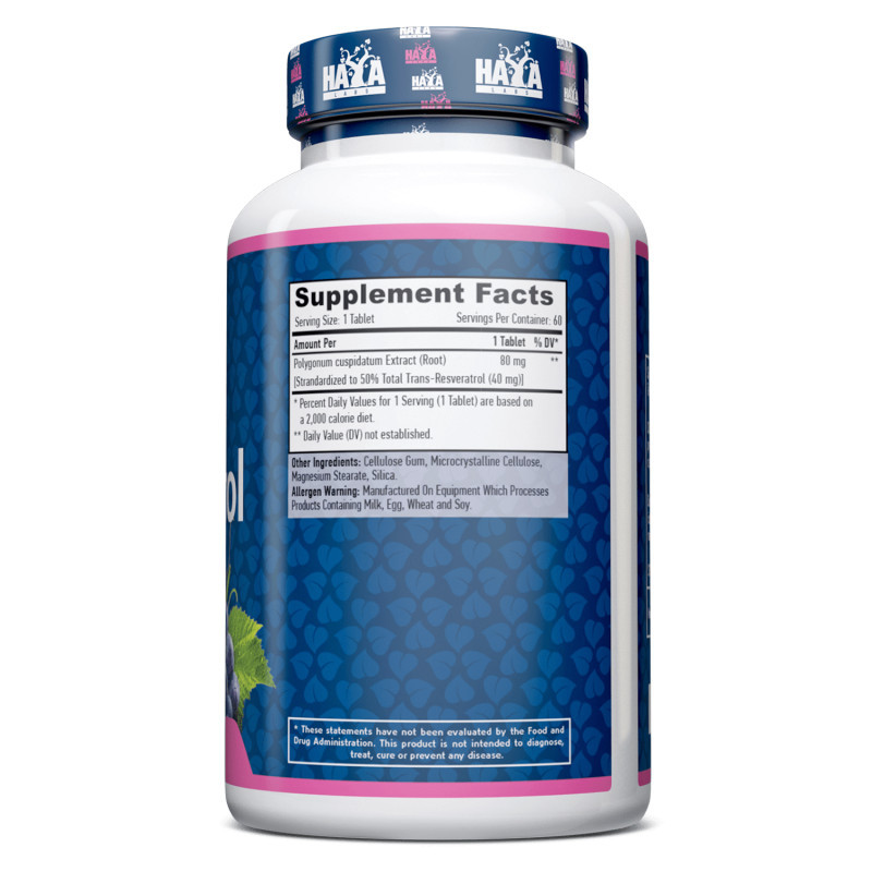 Resveratrol 40 mg 60 tabl Луцьк - фото 2