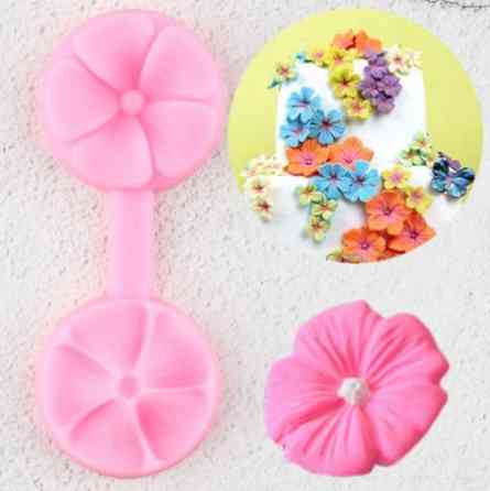 Молд для фоамирана Цветок 80 на 30 мм розовый Киев