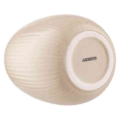 Ваза Ardesto Apulia, 13.2х17.9см, порцеляна, жовтий (AR3813B) Винница