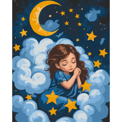 Картина по номерам ArtCraft Спляче янголятко 40х50 см (15589-AC) Вінниця - фото 2