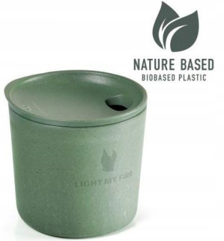Туристичний Кухоль 250 мл з кришкою LightMyFire "MyCup´n S" (2459510600) Біопластик Нововолинськ - фото 1