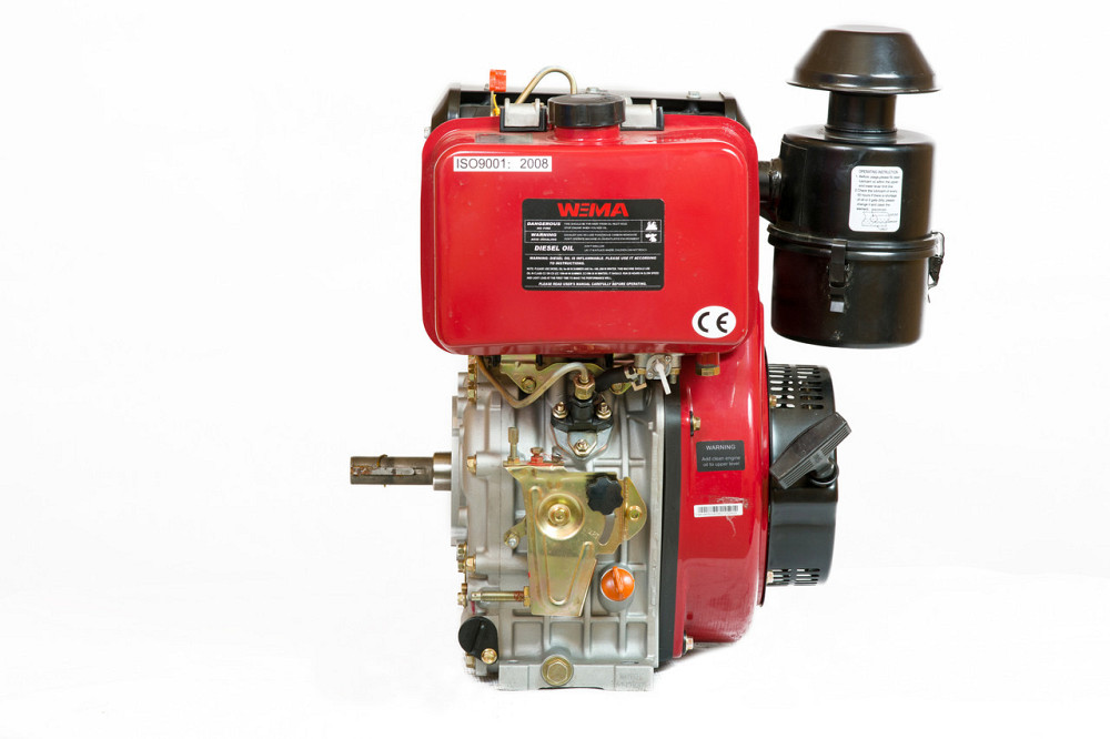 Двигатель дизельный Weima WM188FBE (вал под шпонку) 12 л.с. эл.старт, съемный цилиндр Харьков - изображение 4