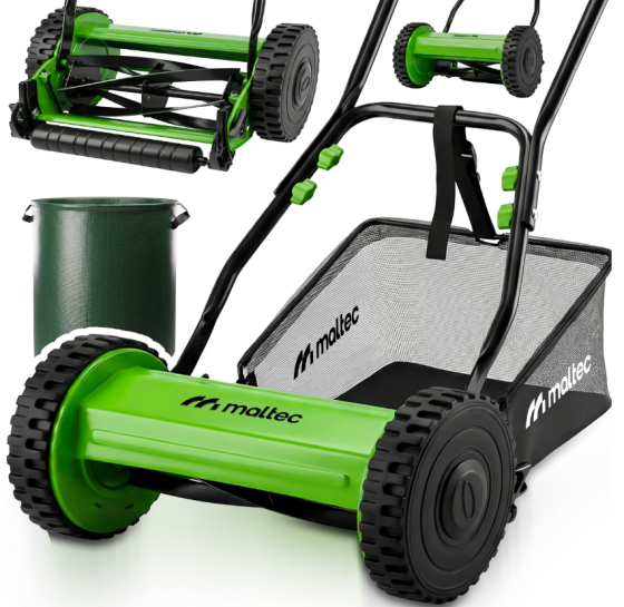 Ручна барабанна косарка з кошиком 22л 30см Maltec (Польща) Київ