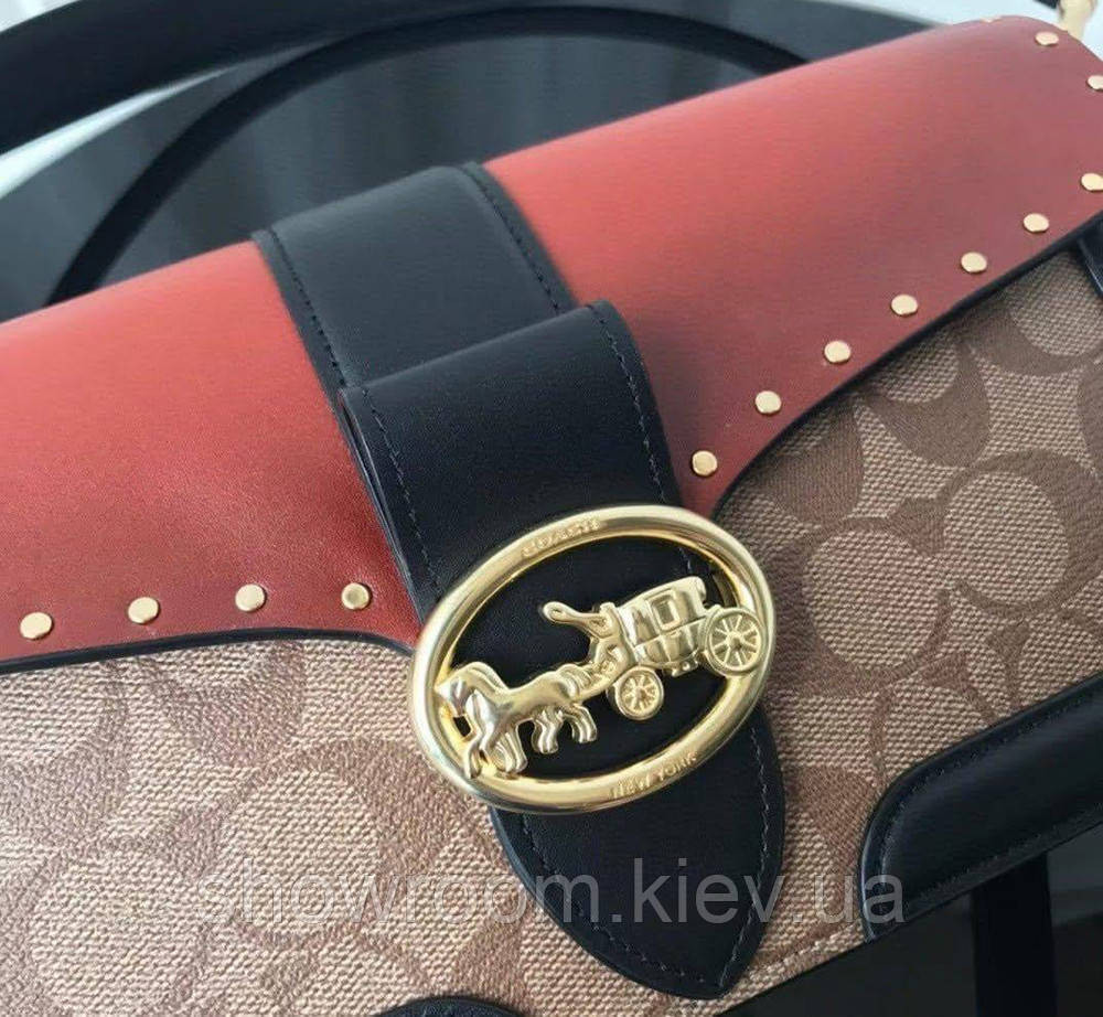 Жіноча брендова сумка Coach Tabby (1382-3) Київ - фото 4