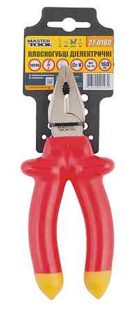 MASTERTOOL Плоскогубці діелектричні MASTERTOOL 160 мм CrV6150/HRC 50~55 27-0160 Коломия