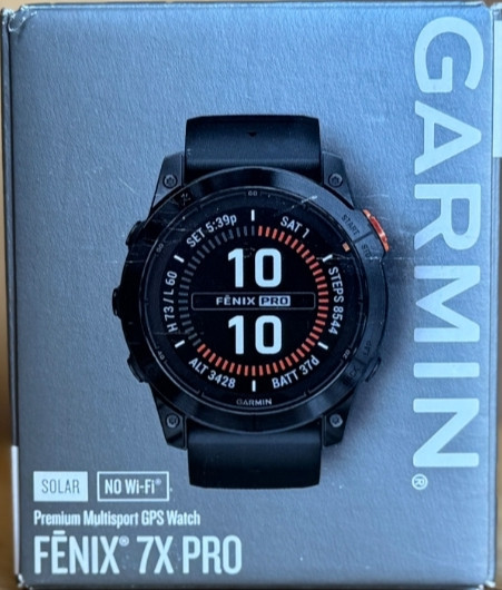 Смарт -Часы :
- Garmin Fenix 7X Pro Solar Slate Gray w. Black Band (010-02778-02) Київ - фото 4
