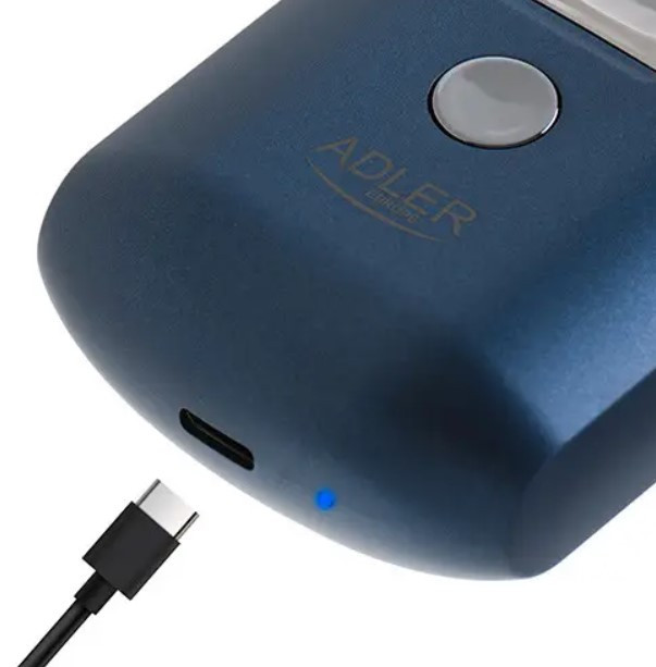 Бритва дорожня Adler AD 2937 з USB, синя Винница - изображение 3