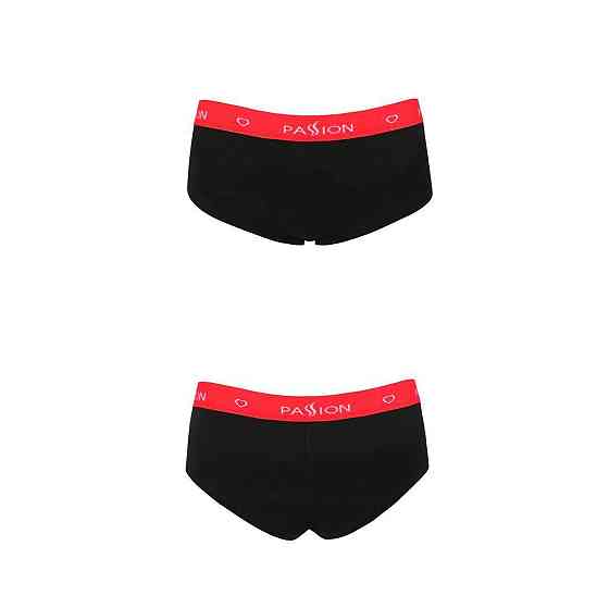 Трусики-шортики Passion PS003 PANTIES S, black Sex Aura Київ