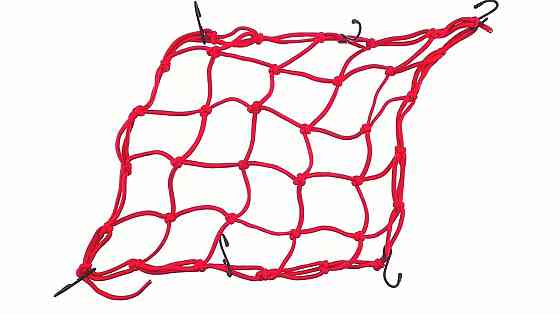 Сітка багажника (павук) (червона) Мукачево