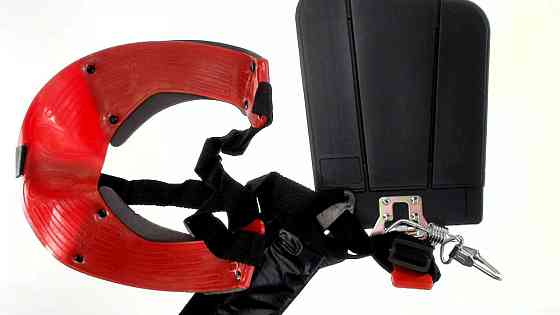 Ремінь плечовий професійний мотокоси (червоний) S Мукачево