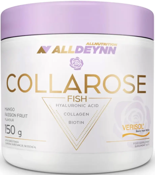 Колаген морський з Гіалуроновою кислотою AllDeynn Collarose Fish 150г апельсин Київ - фото 1
