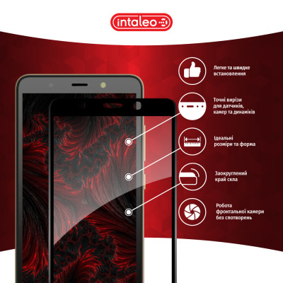 Скло захисне Intaleo Full Glue Tecno POP 3 (BB2) (1283126503115) Вінниця - фото 3