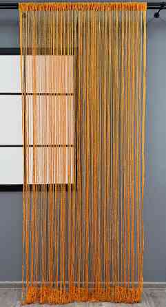 Штори-нитки "Кісея" з люрексом Помаранчевий 300х300см 1 шт (61-087) Київ