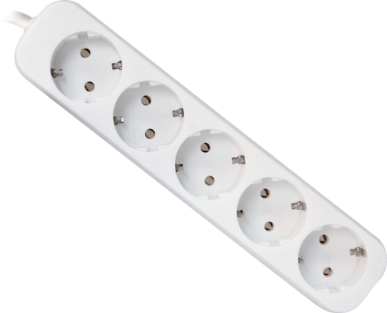 Сетевой фильтр Defender E530 3.0 m 5 раз White UA (992300) (6922304) Киев