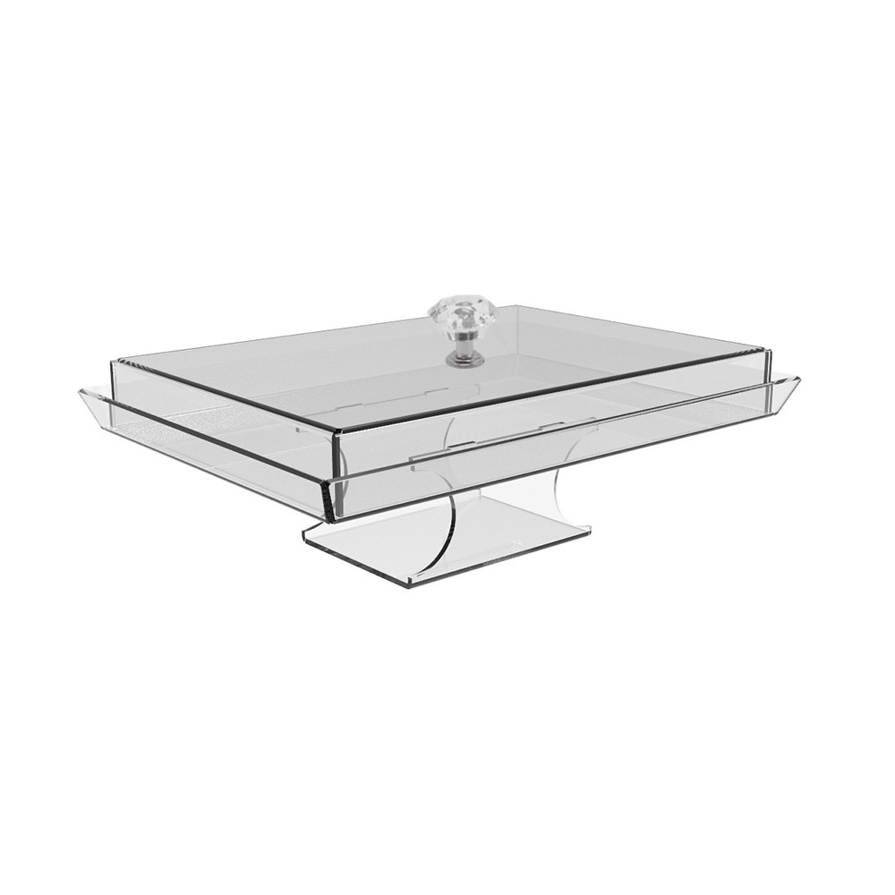 Тарелка для сыра EKOSTAR из акрила 276х196х90 Киев - изображение 2