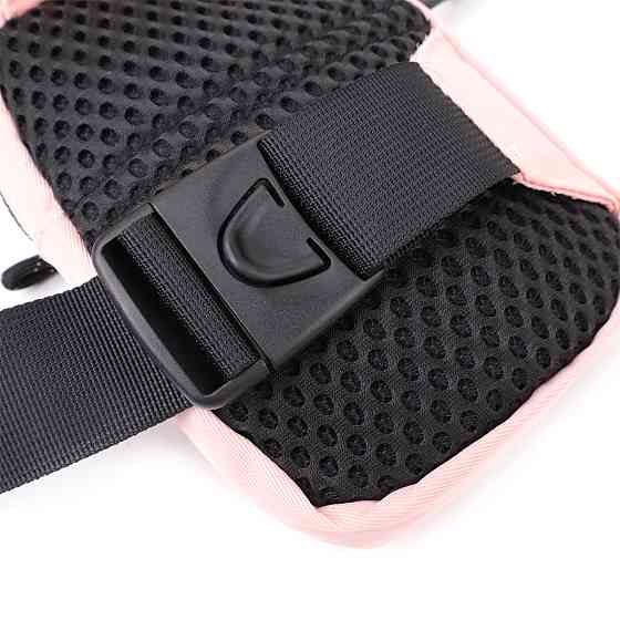 Жіноча слінг сумка для подорожей з якісного текстилю Vintage sale_15154 Рожевий Київ