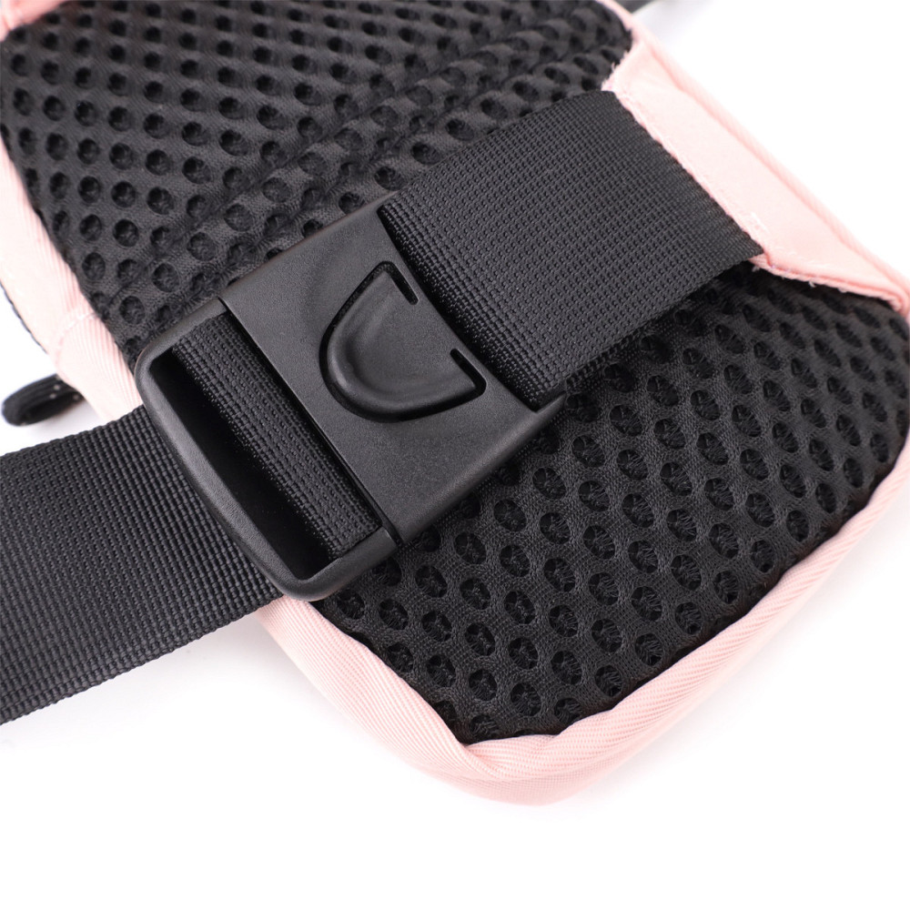 Жіноча слінг сумка для подорожей з якісного текстилю Vintage sale_15154 Рожевий Київ - фото 3