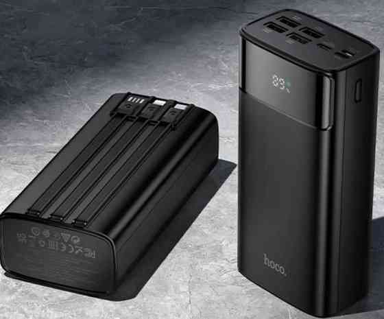 Повербанк Hoco DB89B 30000mAh 22.5W кабелі дисплей ліхтарик. Харків
