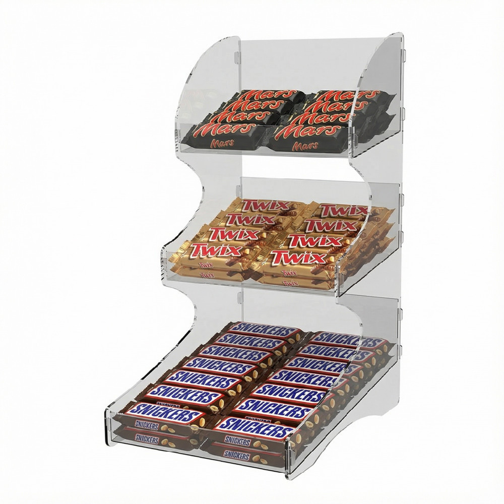 Подставка витрина EKOSTAR под батончики настольная 150х260х400 Киев - изображение 1