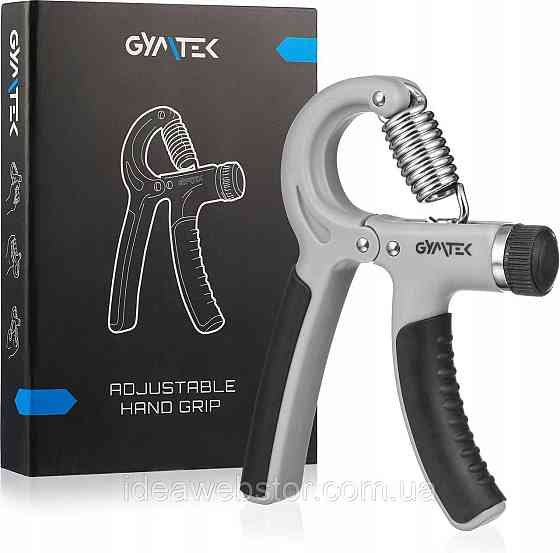 Еспандер регульований Gymtek 10-40кг сірий Київ