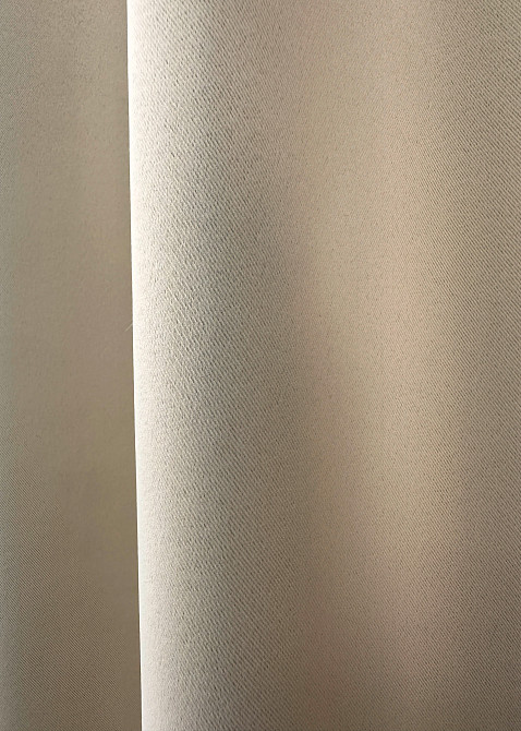 Комплект коротких штор VR-Textil Bagema Rvs № 1545ш Бежевий 130х170 см 2 шт (35-0229) Київ - фото 7