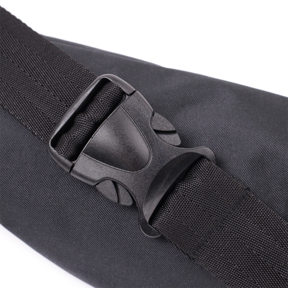 Універсальна сумка на пояс з якісного поліестеру Чорний (FABRA) Київ - фото 1