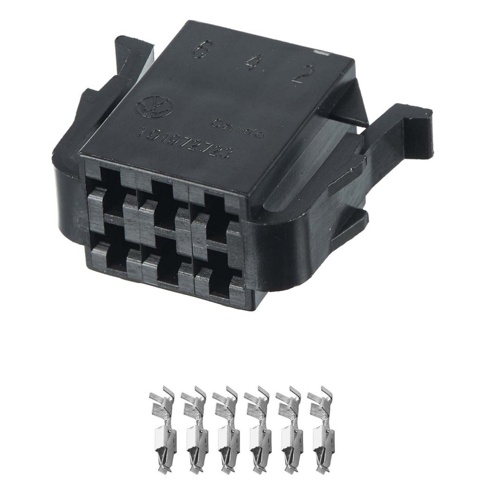 Роз'єм конектор 6-кон., 1-929621-1, 191972723, TE Германия, Франция, Германия універс., Audi, Bugatti, Porsche, Seat, Skoda, VW Київ - фото 1