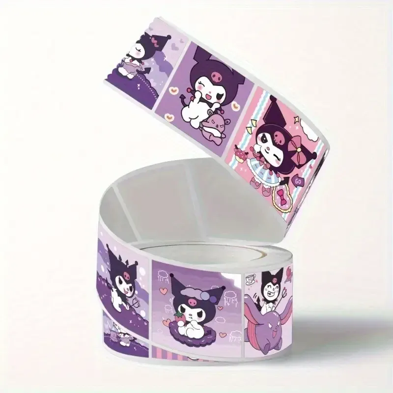 Набір милих кавайних стікерів в різних образах Kuromi – 500 шт, 10 дизайнів Київ - фото 2