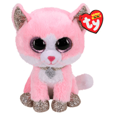 М&apos;яка іграшка Ty Beanie Boo&apos;s Кіт Fiona 25 см (36489) Вінниця - фото 1