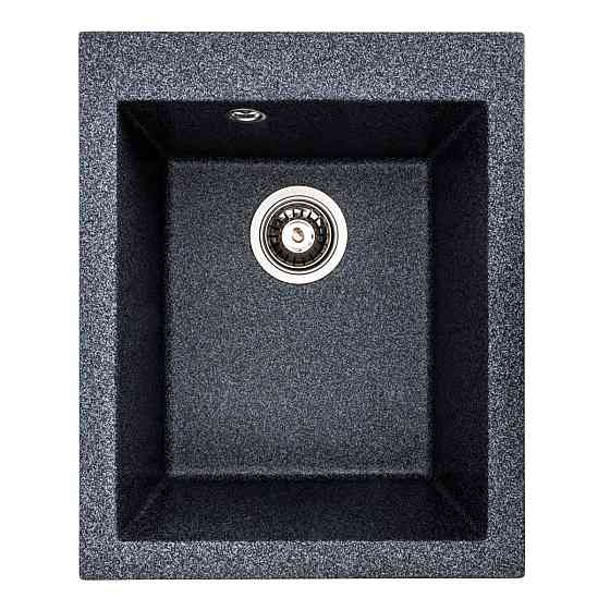 Гранітна мийка для кухні VALESO SOKIL 4150 матова Графіт Коломыя