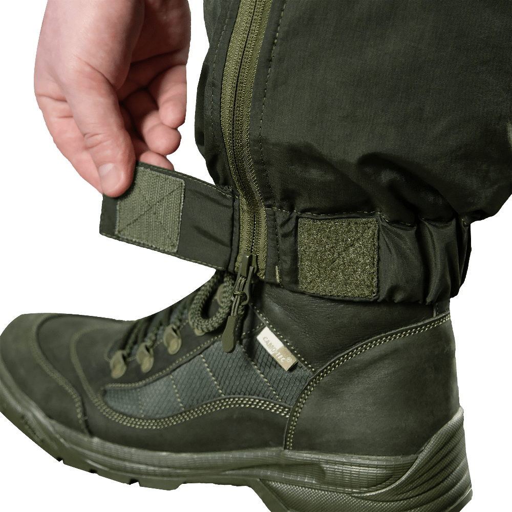 Зимние военные мембранные штаны Defender 7 level (Оливковые) размер 2XL Винница - изображение 10