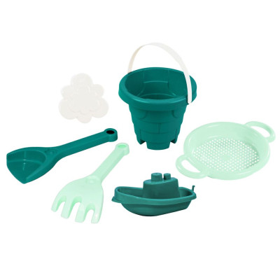 Іграшка для піску Tigres Вежа 6 елементів м&apos;ята (39833) Вінниця - фото 1