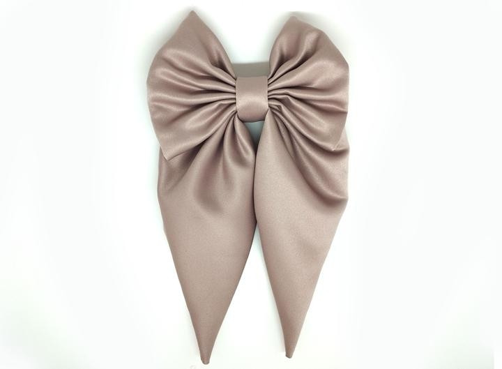 Шпилька для волосся класика Бант пудра Київ - фото 1