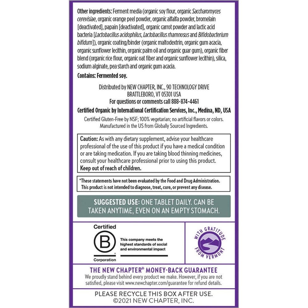 Мультивітаміни для чоловіків 40+ New Chapter Daily Multi 96 таб Київ - фото 3