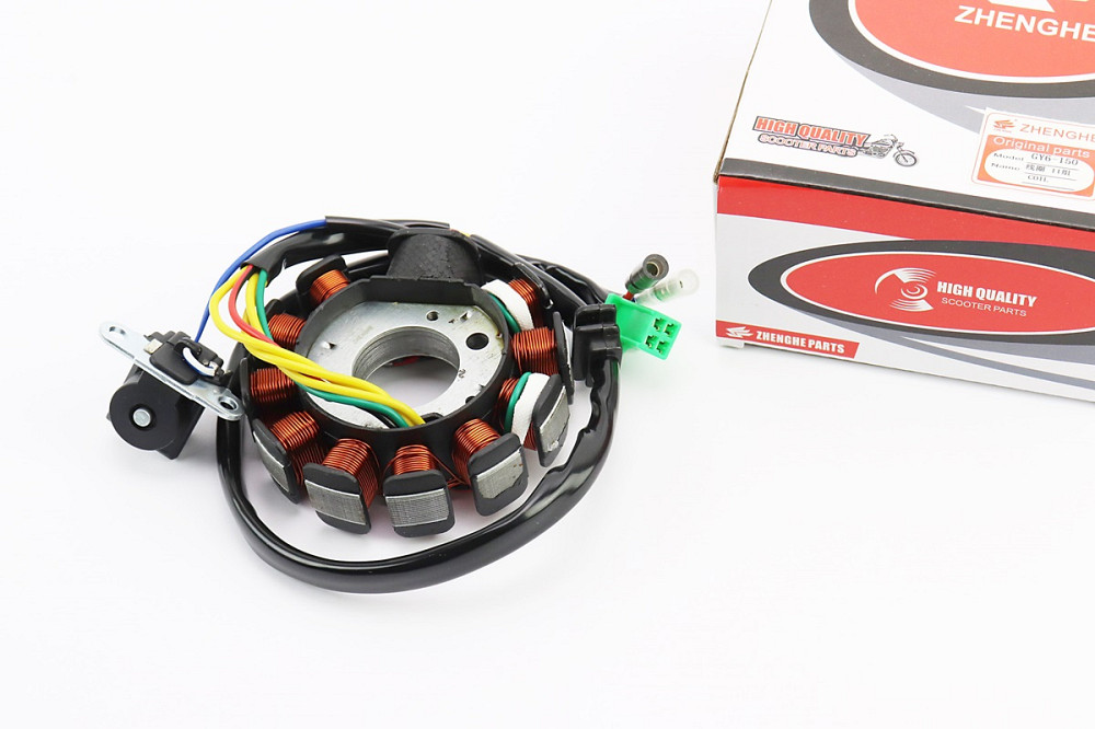 Статор магнето (генератора) (11 котушок роз'єм "мама 4+2") висота 31мм Киев - изображение 1