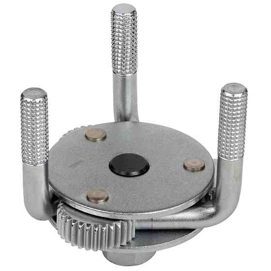 Sigma Съемник масляного фильтра "краб" Ø70-130мм с круглым захватом и переходником 1/2"-3/8" SI Коломия