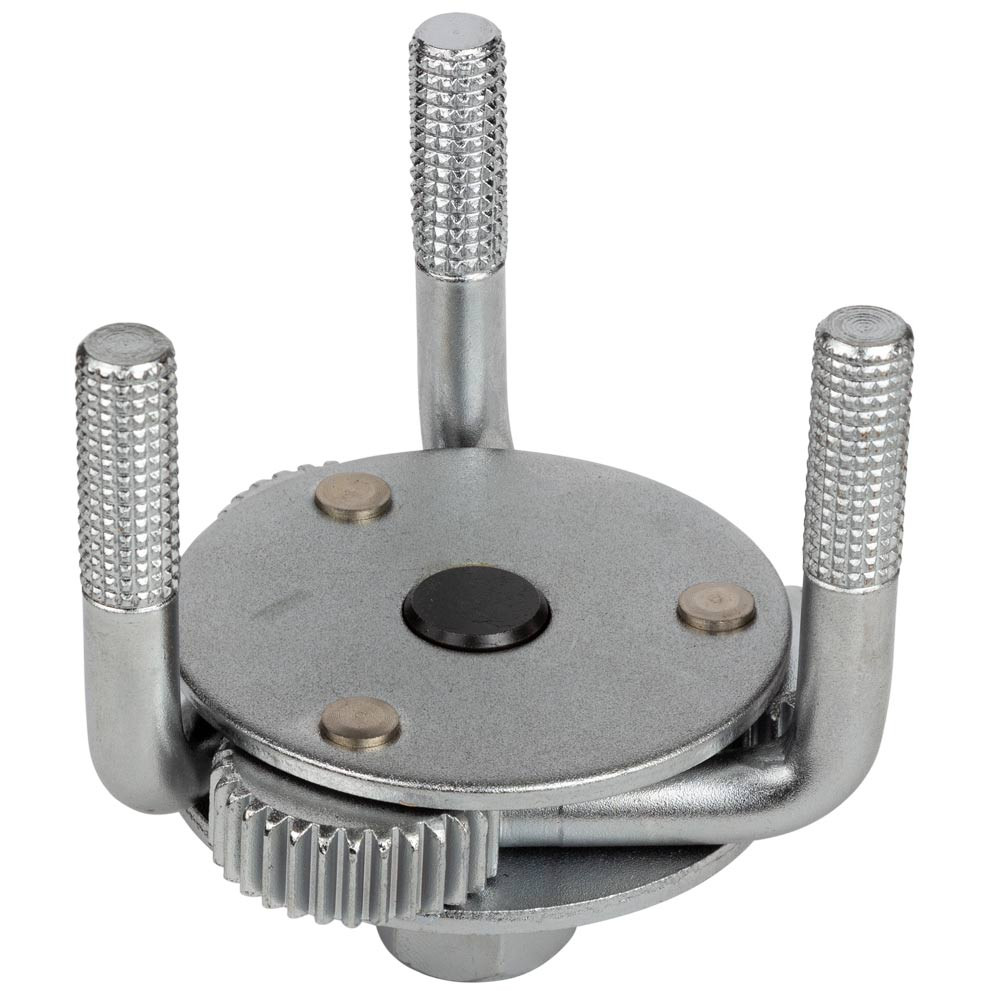 Sigma Съемник масляного фильтра "краб" Ø70-130мм с круглым захватом и переходником 1/2"-3/8" SI Коломия - фото 4