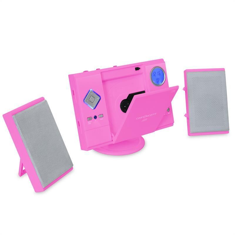 Стереосистема V-12 USB SD CD MP3 AUX FM рожевий Рожевий (Німеччина, читати опис) Рівне - фото 7