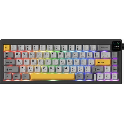 Клавіатура Ajazz AK650 Flying Fish Switch Black RGB USB/Wireless/Bluetooth UA Black (AK650-FF-BGY) Вінниця - фото 8