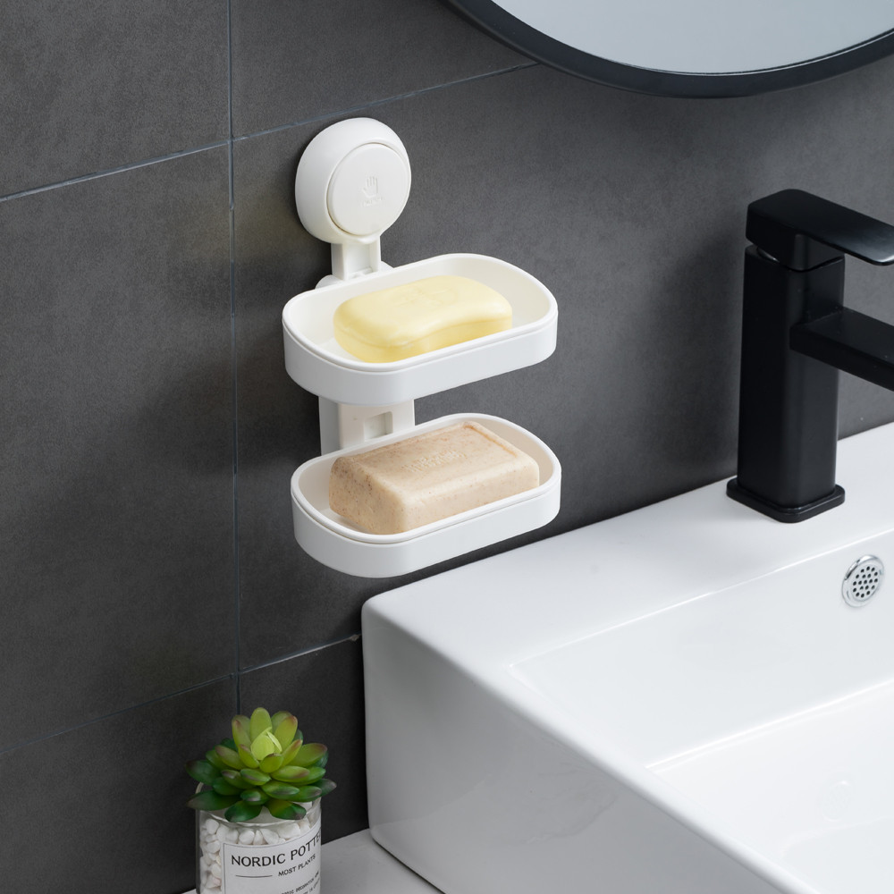 AQUATICA Мыльница на вакуумной присоске двойная s42 142×111×201мм AQUATICA (9784290) Киев - изображение 8