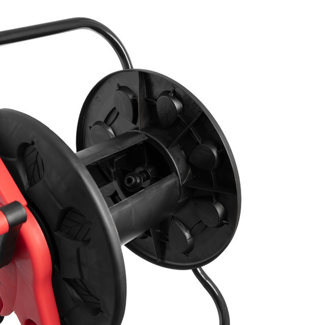 Котушка для шланга 1/2", 60 м, матеріали: PP, ABS, сталь INTERTOOL GE-3004 Київ - фото 7