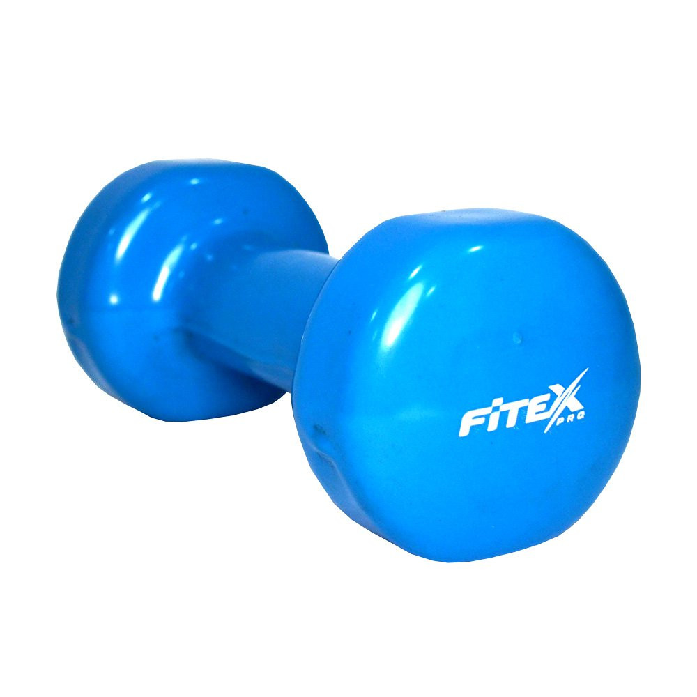 Гантель виниловая Fitex MD2015-4V 4кг Київ - фото 2
