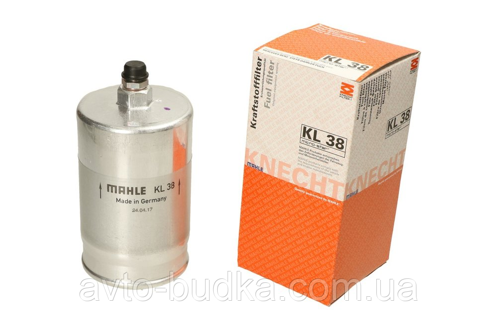 Фільтр паливний на 124 Мерседес бензин 2.6 ; 2.8 ; 3.0 : 3.2 ; 4.2 ; 5.0 - KNECHT (Німеччина) KL38 Київ - фото 1
