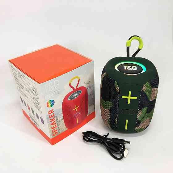 Переносна колонка для вечірки TG658, Колонка з підтримкою microSD Маленька з підсвічуванням JQ-64 Львів