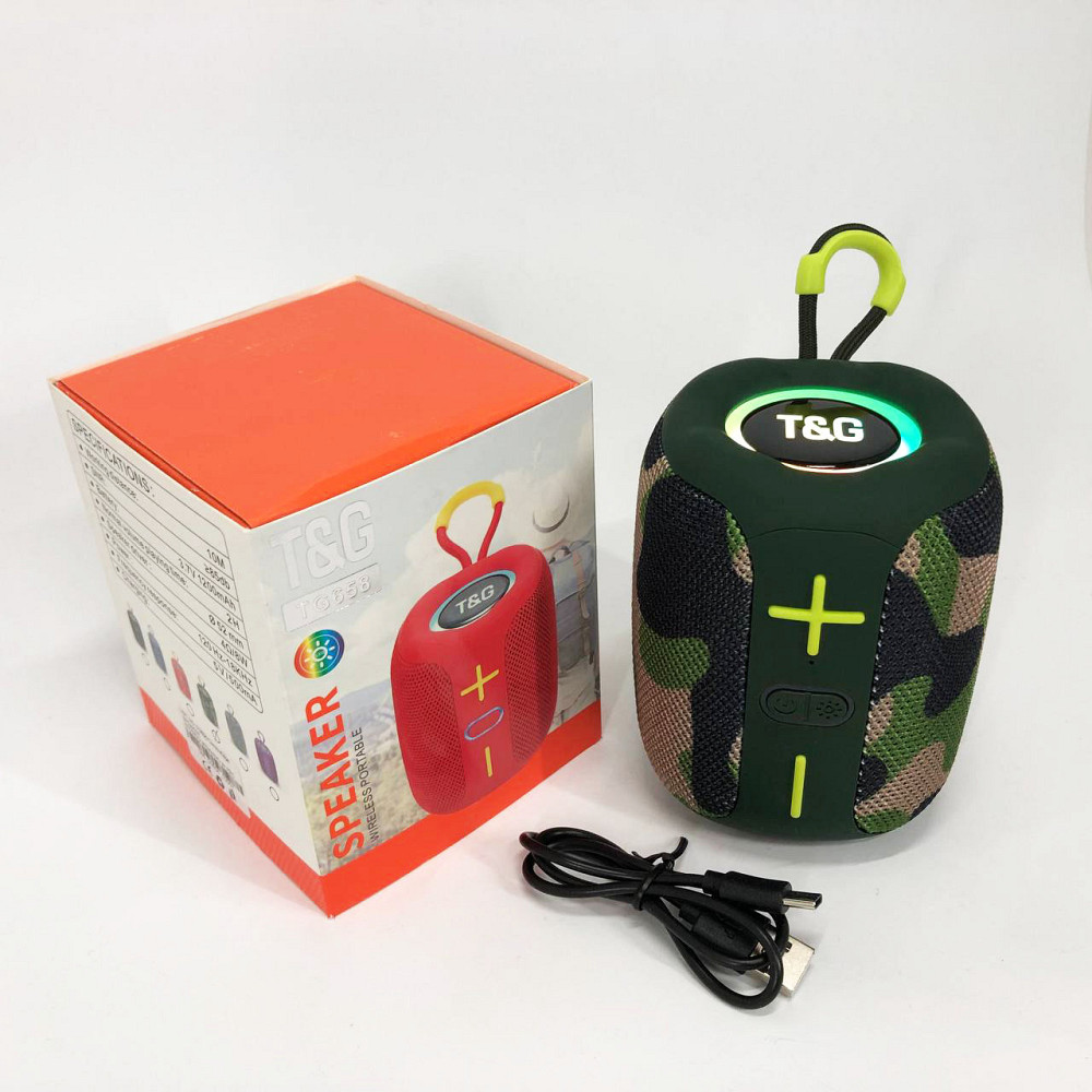 Колонки для музыки дома TG658, Хорошая колонка для музыки, Bluetooth колонка с динамической подсветкой JQ-64 Львов - изображение 4