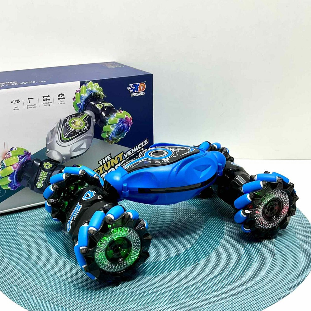 Машина трюкова Xuda Toys перевертень всюдихід на радіокеруванні Синій ( 3688-G103A) Чернігів - фото 6