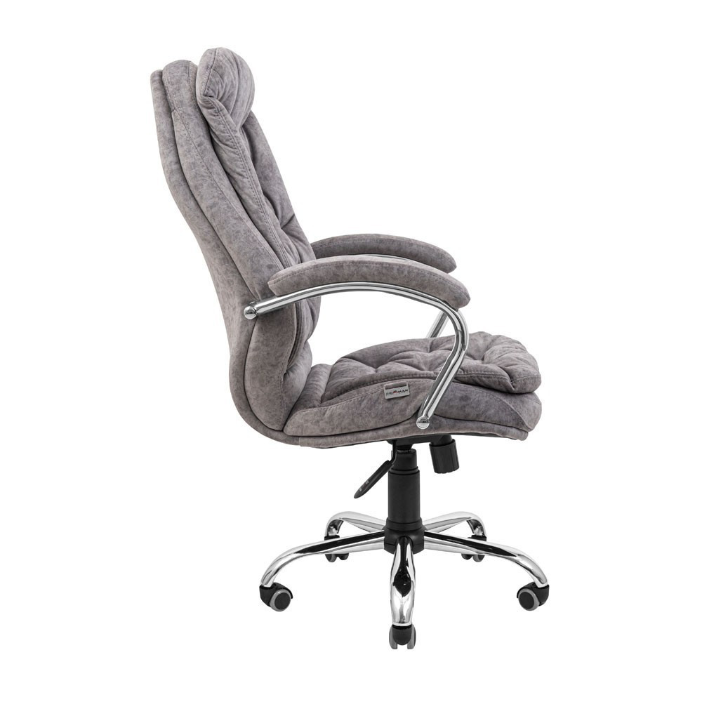 Офисное кресло руководителя Venice Kemel Хром M1 Tilt Серый Киев - изображение 3
