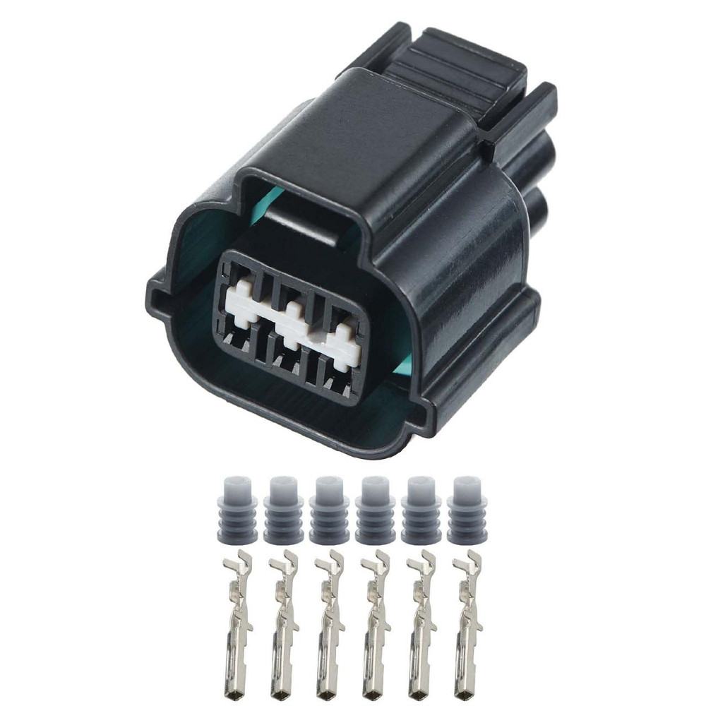 Роз'єм конектор 6-кон., PB535-06027, KUM Корея універс., Моторний відсік, Hyundai, Kia 41102 Київ - фото 1