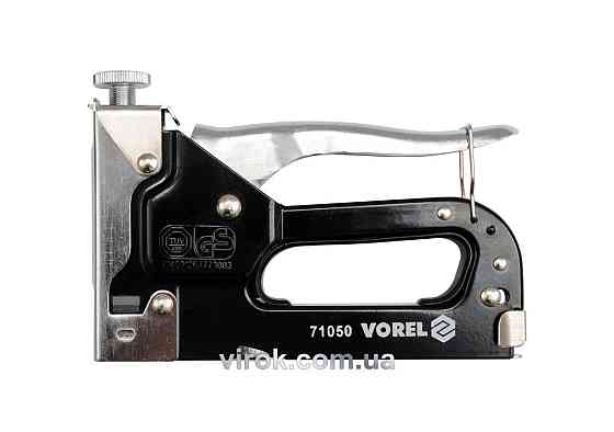 Степлер VOREL металевий з регулюванням для скоб h= 4-14 мм  [10/40] Одесса